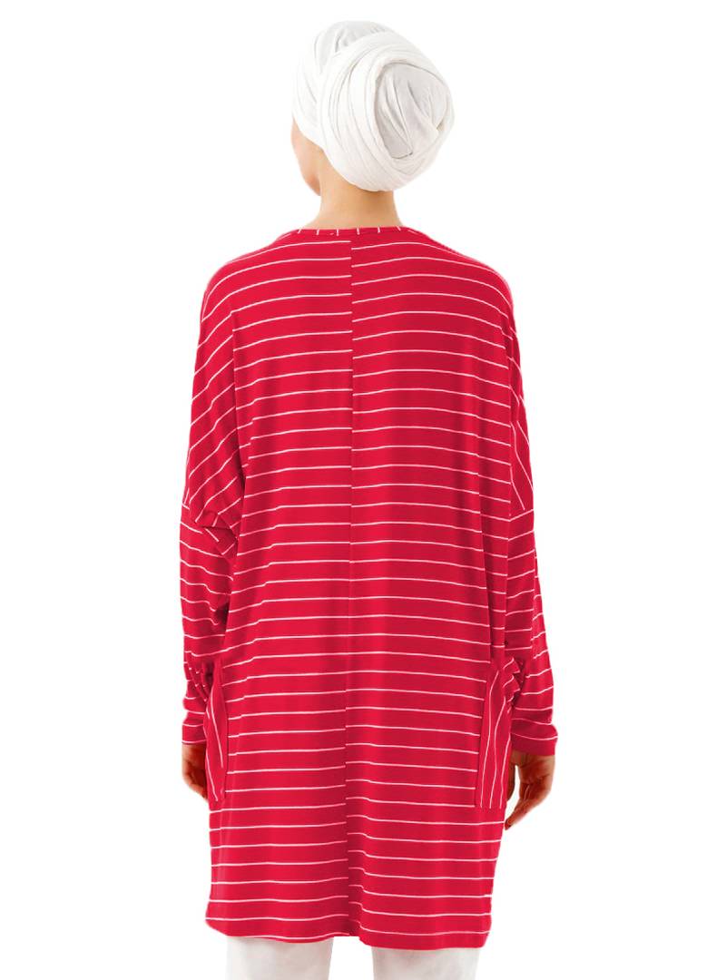 JSDC Printed Organic Jersey Stretchable Women Short Kaftan Tunic