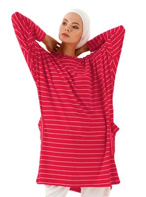 JSDC Printed Organic Jersey Stretchable Women Short Kaftan Tunic 4