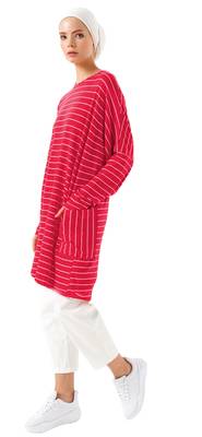 JSDC Printed Organic Jersey Stretchable Women Short Kaftan Tunic 5