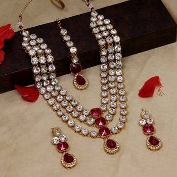 Pink necklace-sets 1