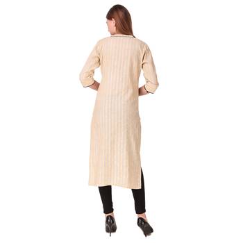 SWAGG INDIA Women's Wear Rayon Cotton Kurti with Front Pocket Style 2