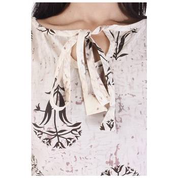 Off-white block print cotton salwar 4