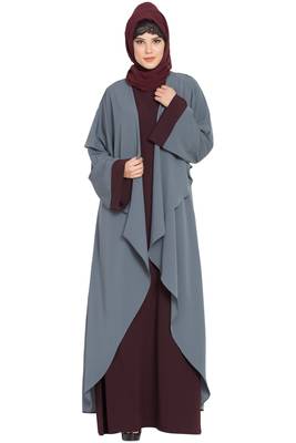 Two Piece Set of Inner Abaya and a Shrug 1
