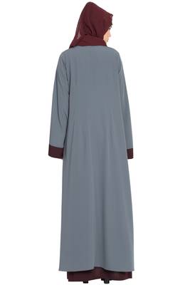 Two Piece Set of Inner Abaya and a Shrug 5
