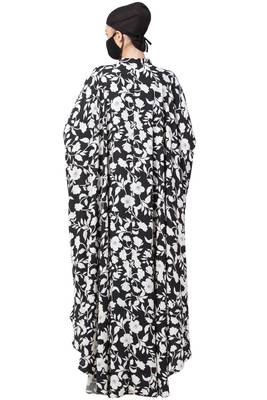 Musheco-Printed Irani Kaftan-Not An Abaya 5