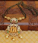 Multicolor agate mangalsutra