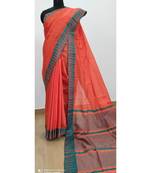 pink Poly Silk Handloom Saree