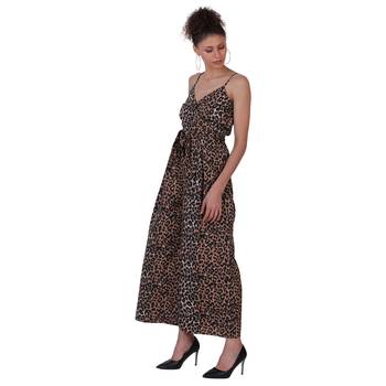 Multicolour Animal Print Polyester Women Jumpsuit 3