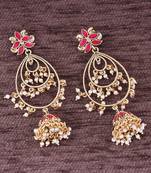 Traditional Beaded Jhumki Earrings For Women/Girls (E2471Q)