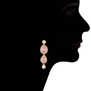 Traditional Kundan Necklace Set for Women  2
