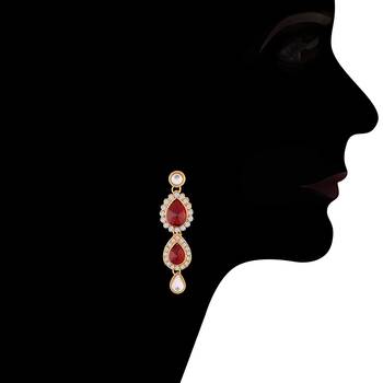 Traditional Kundan Necklace Set for Women  2
