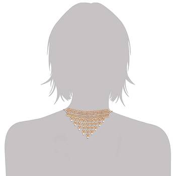 Traditional Kundan Choker Necklace Set with Earrings & Maang Tikka For Women (K7064W) 3
