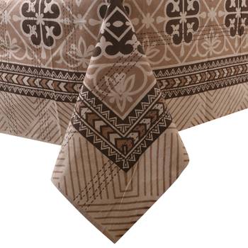 TEXSTYLERS 100% Cotton Jaipuri Print (60x90 In) 6 Seater Table Cloth Cover 2