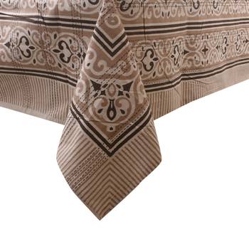 TEXSTYLERS 100% Cotton Jaipuri Print (60x90 In) 6 Seater Table Cloth Cover 2
