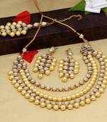 Gold necklace-sets