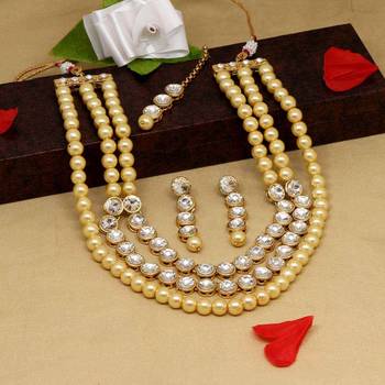 Gold necklace-sets 1