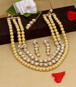 Gold necklace-sets