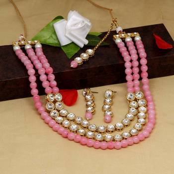 Pink necklace-sets 1