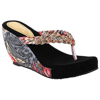 Do Bhai Women Solid Wedges 3