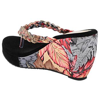 Do Bhai Women Solid Wedges 4
