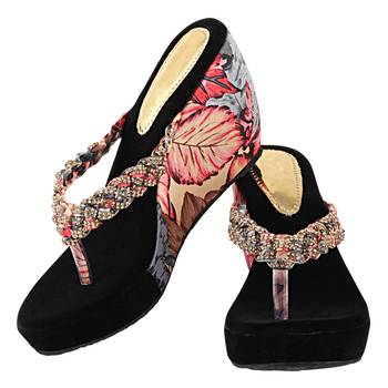 Do Bhai Women Solid Wedges 5