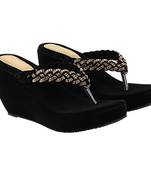 Do Bhai Women Solid Wedges