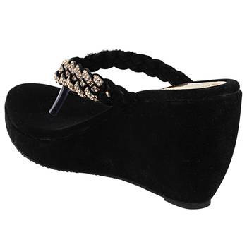 Do Bhai Women Solid Wedges 4