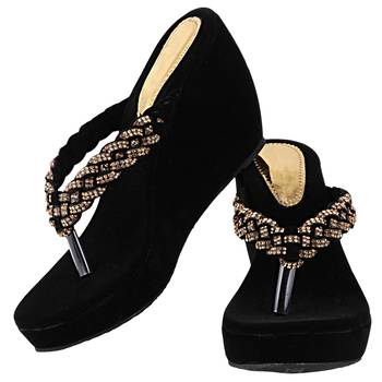 Do Bhai Women Solid Wedges 5