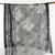 Black silk cashmere printed scarf