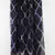 Silk cashmere printed scarf  in black and blue