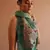 Printed silk cashmere scarf  in  multicolor