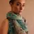 Printed silk cashmere scarf  in  multicolor