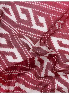 Silk cashmere printed scarf 2