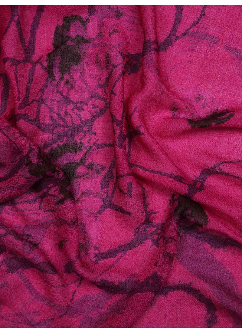dusky pink silk cashmere scarf
