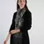 Animal print pure cashmere scarf