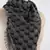 Houndstooth printed cashmere blend scarf
