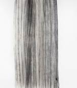 Shibori Printed silk cashmere scarf