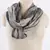 Shibori Printed silk cashmere scarf
