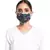 Navy Spring and Tulip Garden Print Pleated 3 Ply Mask with Pouch