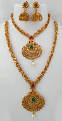 Gold necklace-sets 1