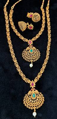 Gold necklace-sets 3