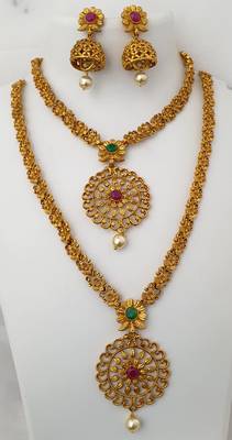 Gold necklace-sets 2