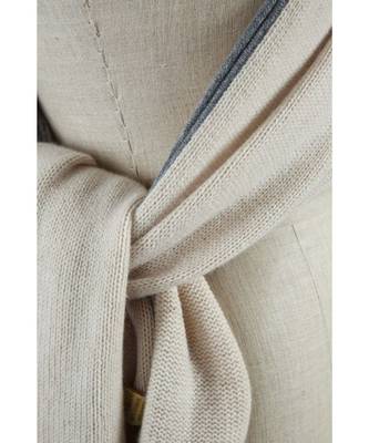 Pure cashmere  handknitted muffler 3