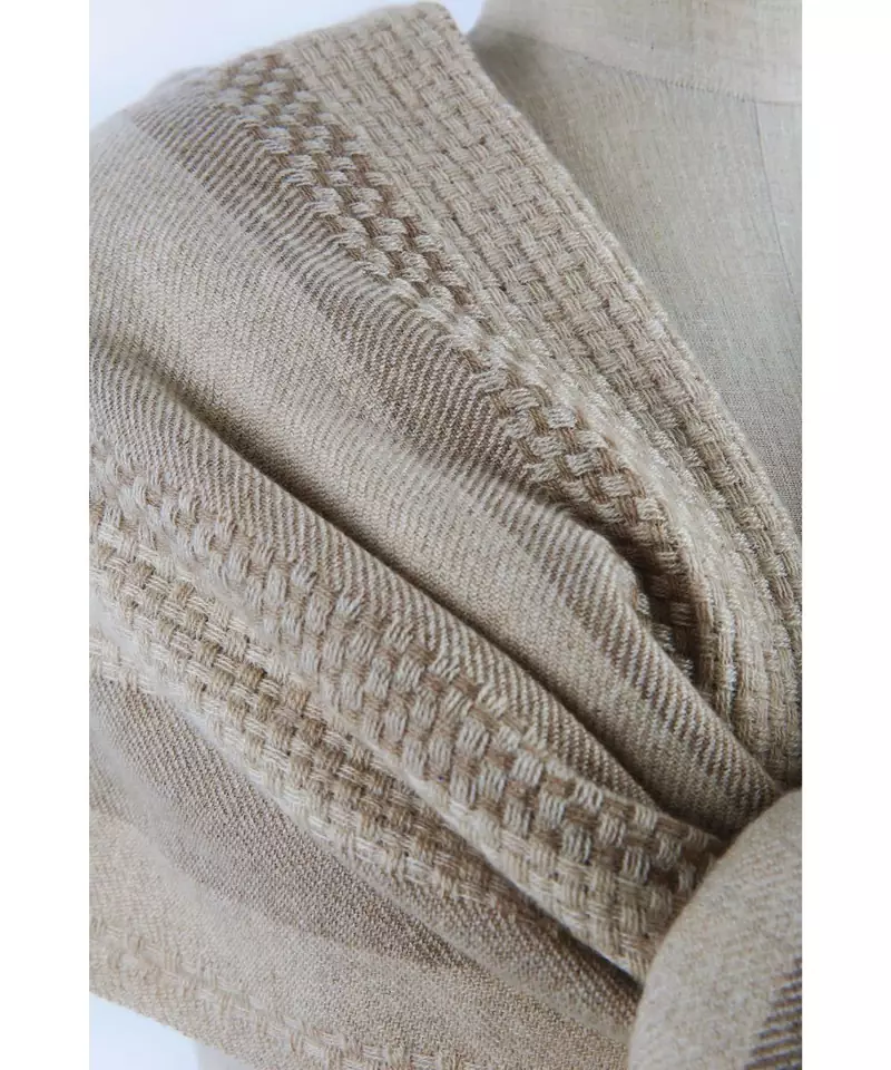 Natural pure Cashmere Scarf