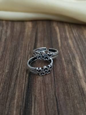 Silver toe-rings 5