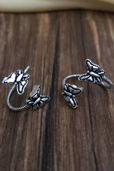 Silver toe-rings