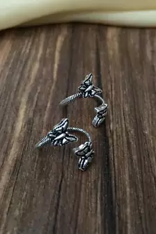 Silver toe-rings