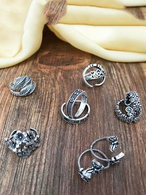 Silver toe-rings 2