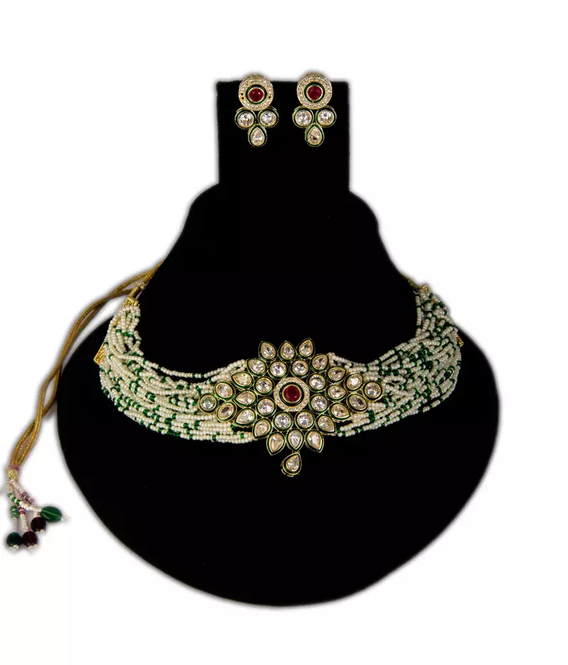 Green necklaces