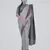 GreySemi Kataan Silk Banarasi Booti Saree